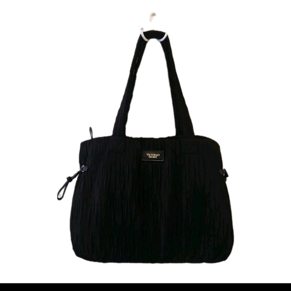 Victoria's Secret 2017 Limited Edition Black Textured Tote